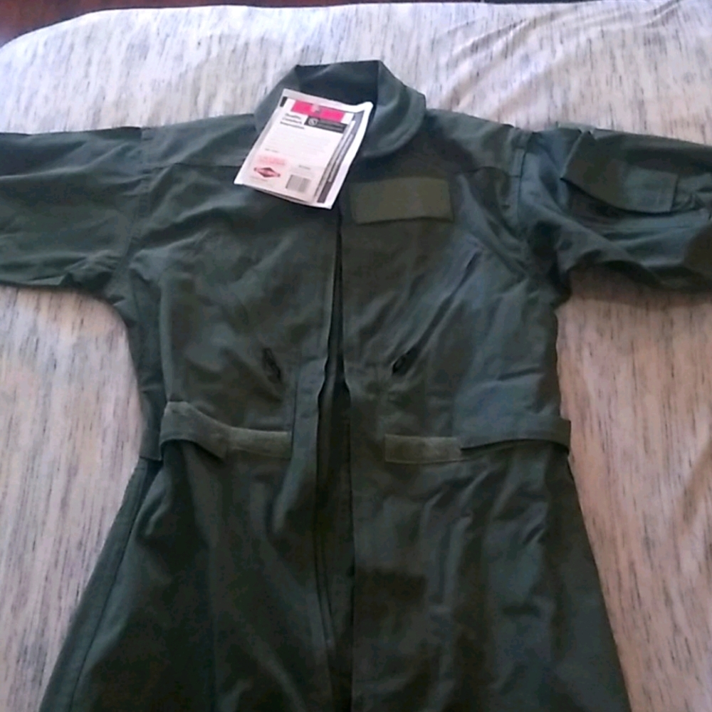 Nomex Tru-spec Flight Suit 34R Fire Retardant